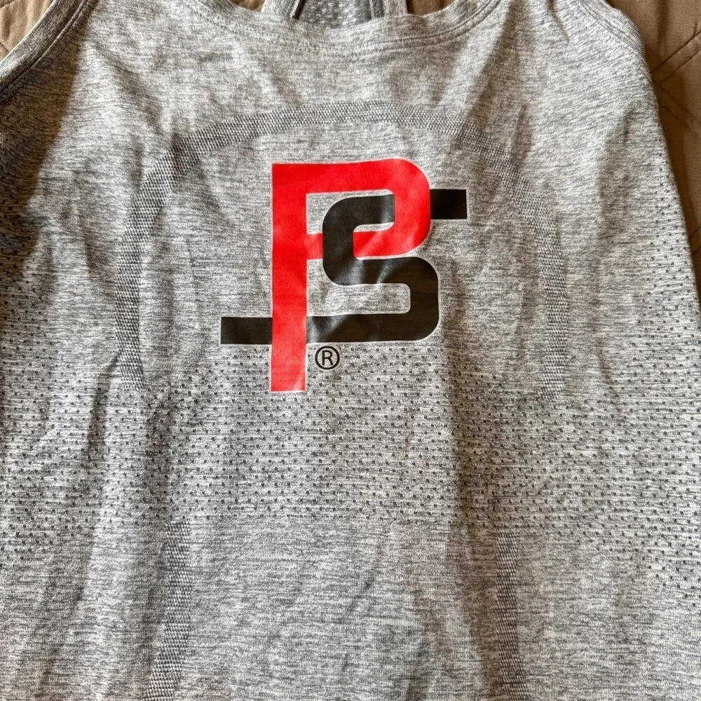 Lululemon Swiftly Racerback Tank Womens 2 Gray ProSkills Logo Running Workout